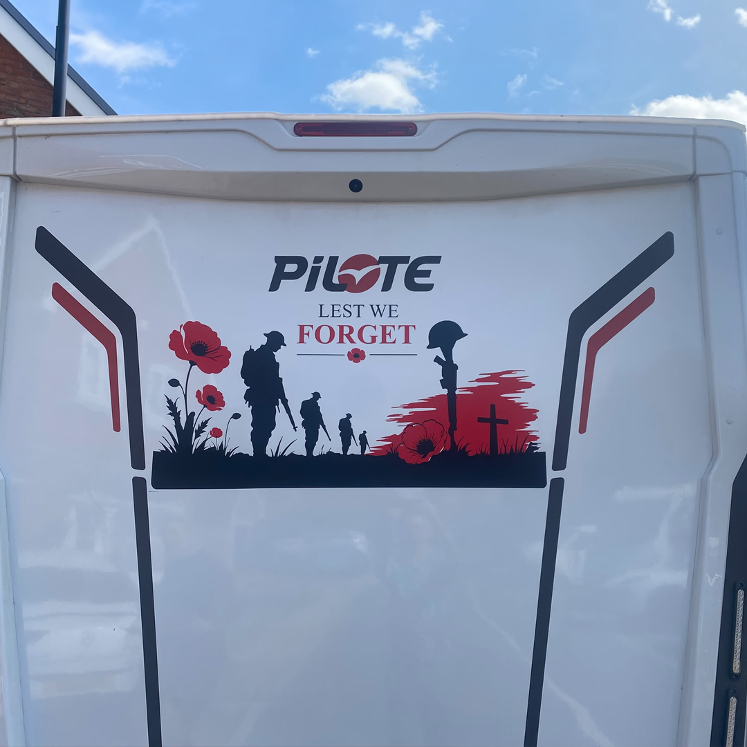 Large Van Vehicle Graphics Back
